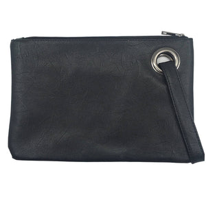 Fashion solid women's clutch bag